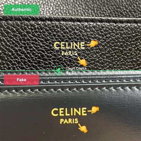 how to authenticate celine clothing|is my celine a scam.